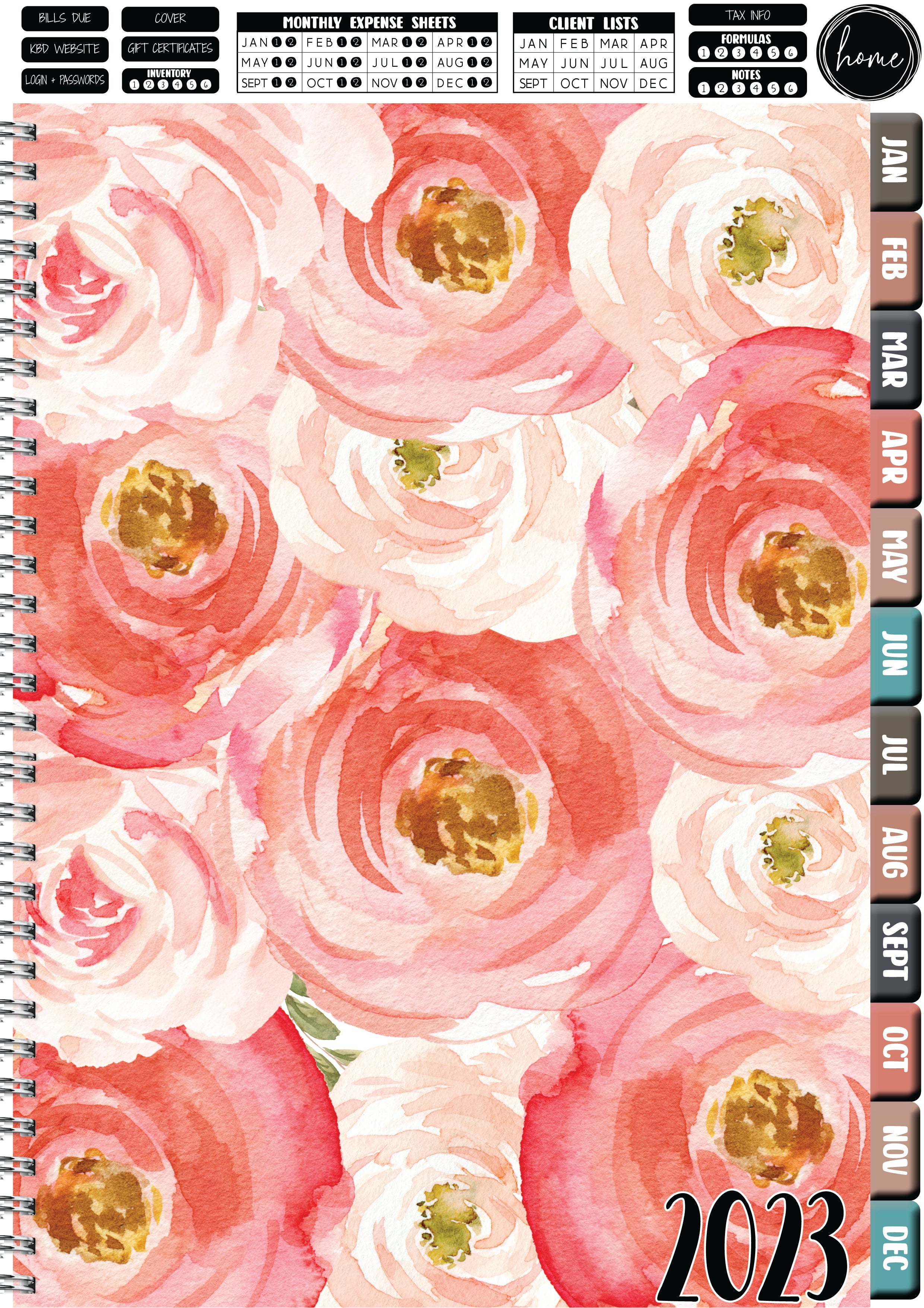 2023 Digital Keepall Appointment Book -  BLUSH FLORAL