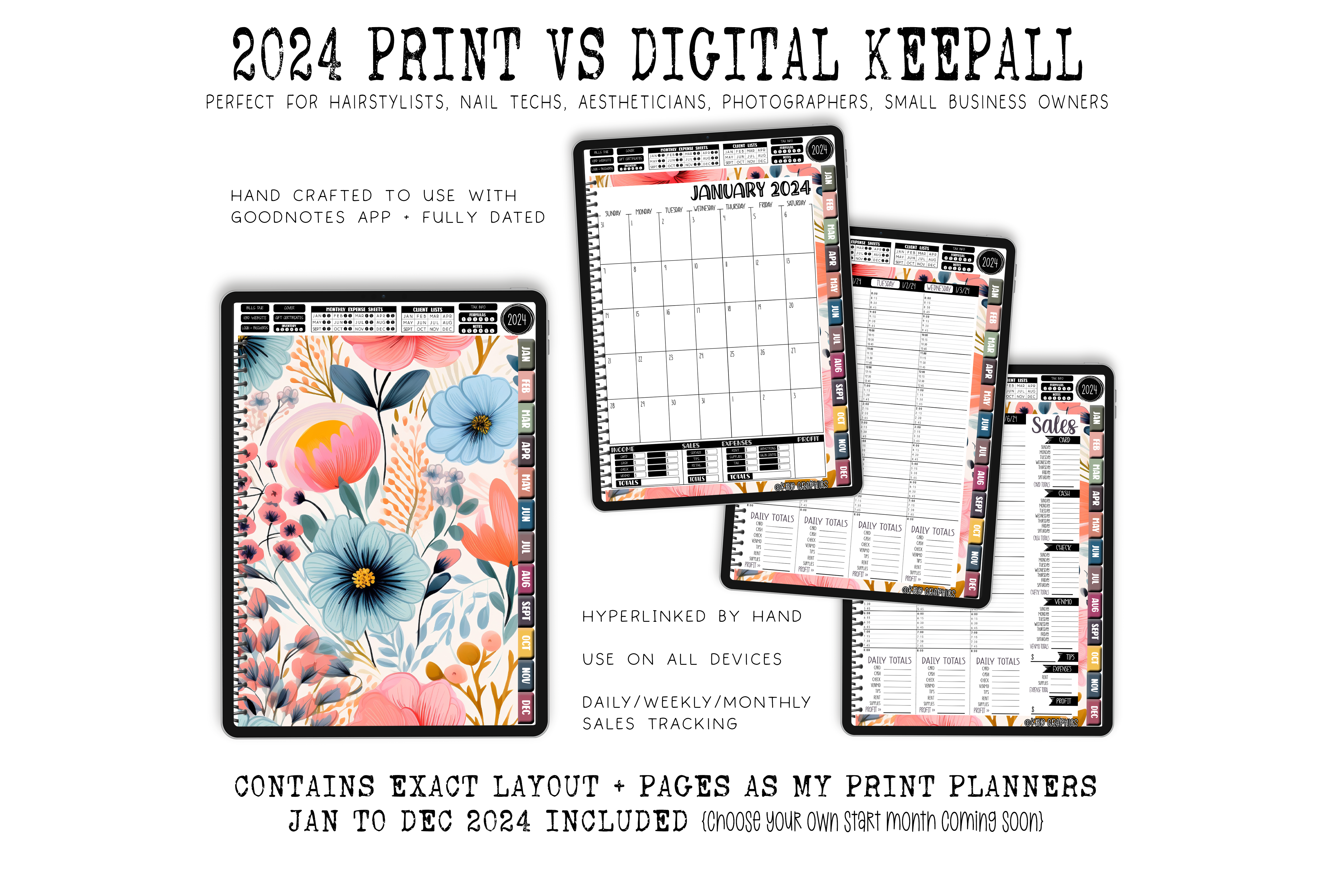 2024 Digital Keepall | BOHO FLORAL 3