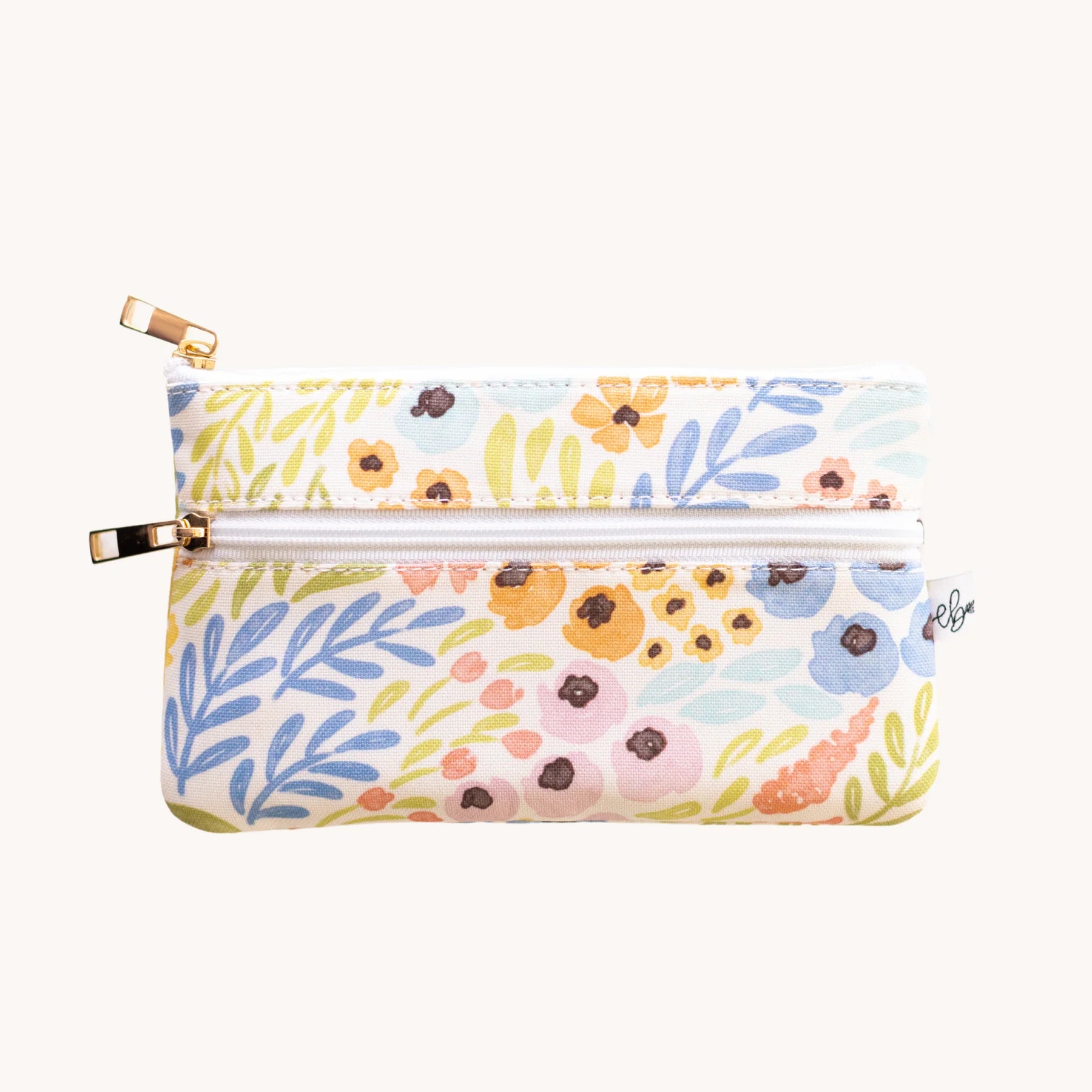Pastel Wildflowers Pencil Pouch