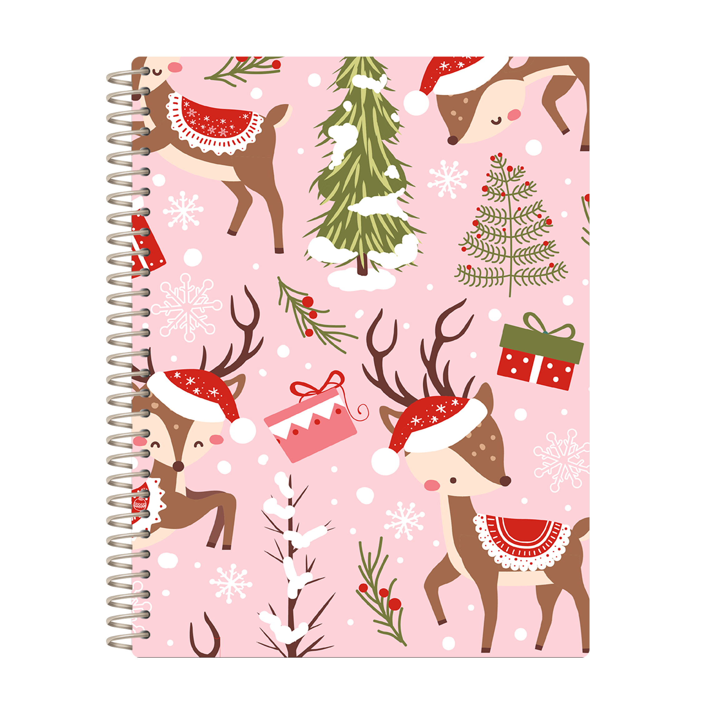 Christmas Colorbook 2 _ PINK REINDEER