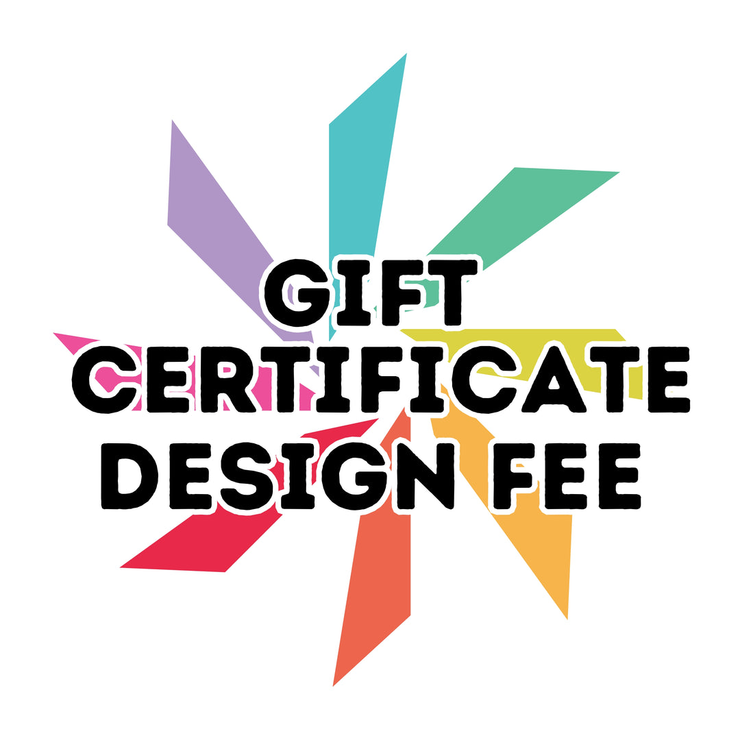 Gift Certificate Design Fee