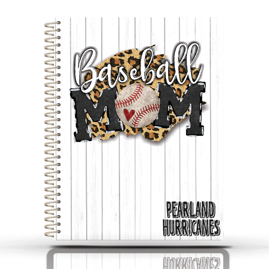 Baseball Scorebook  - LEOPARD BASEBALL MOM
