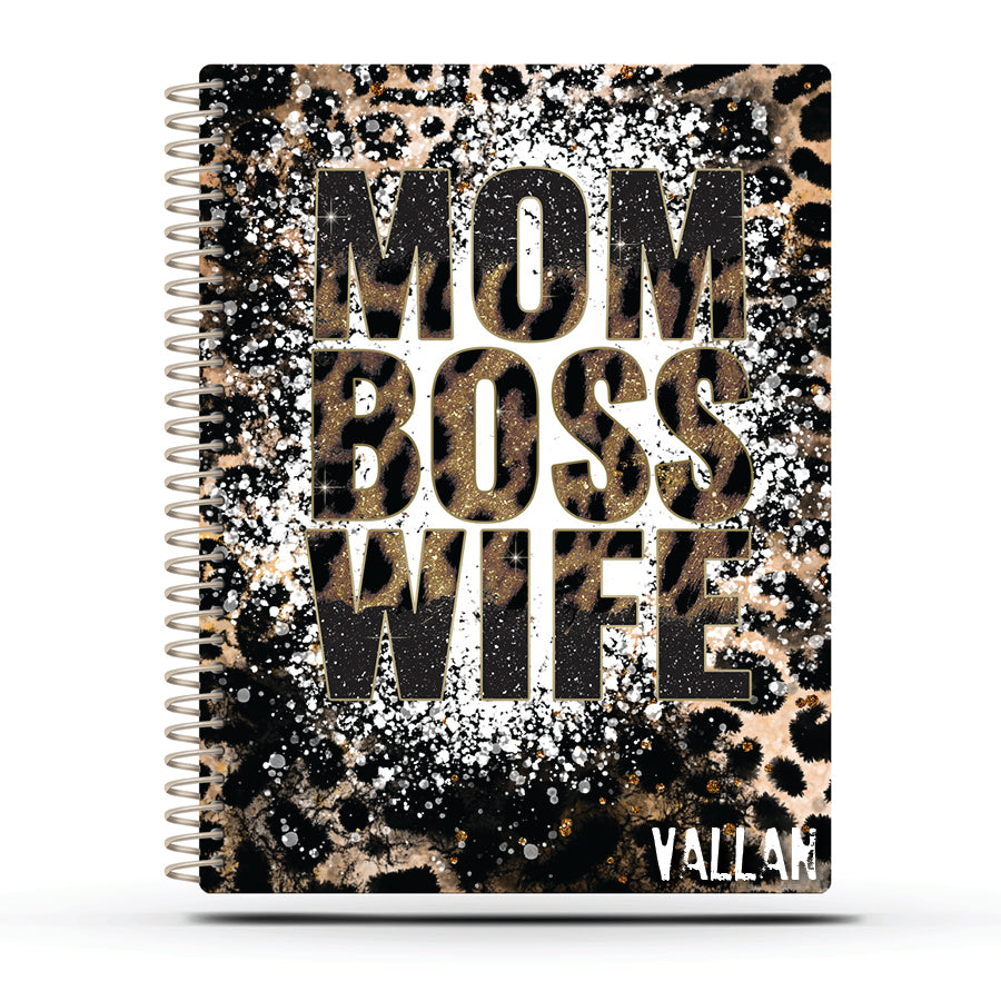 College Ruled Journal - MOM BOSS WIFE