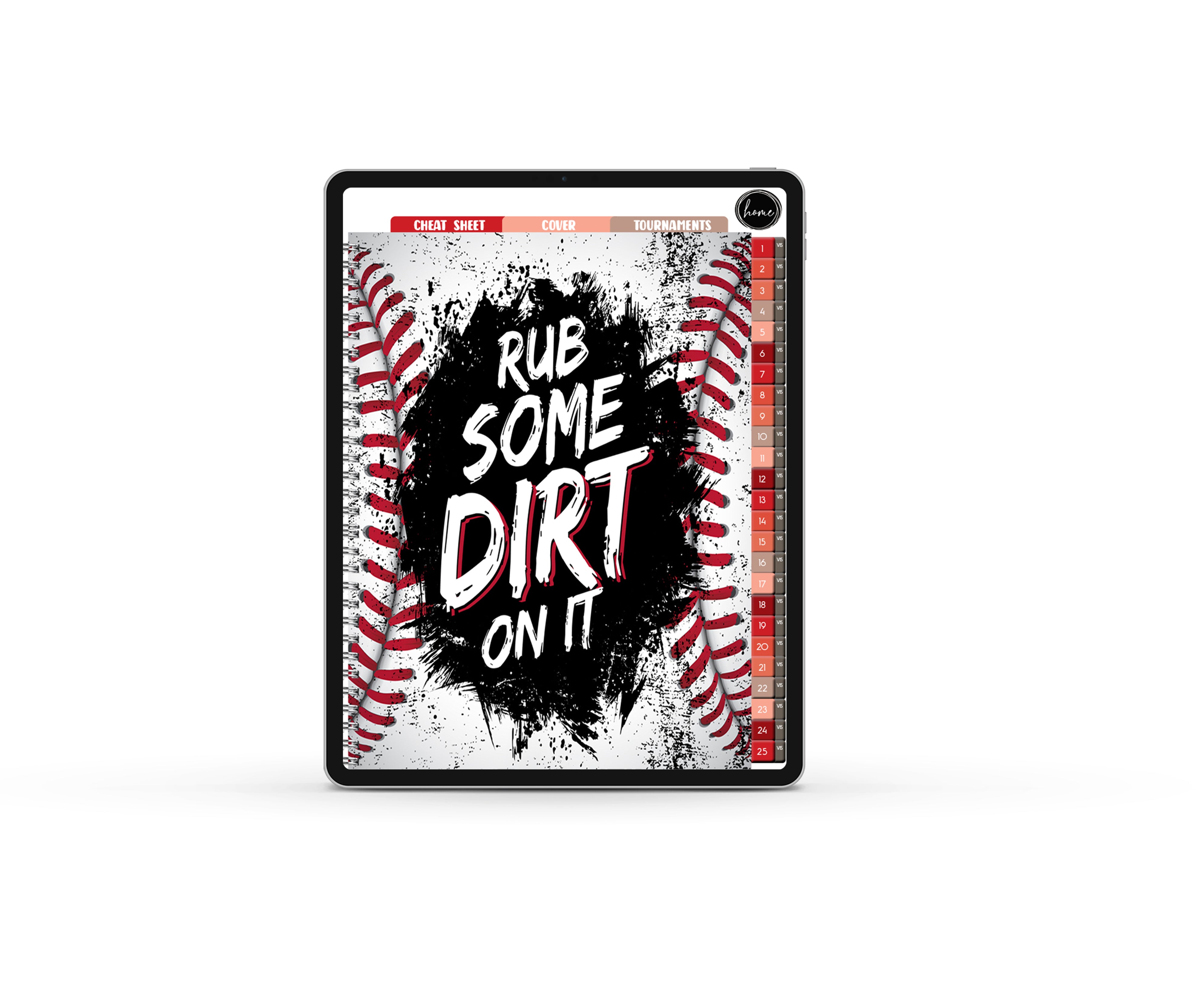 Digital Baseball Scorebook  - RUB SOME DIRT