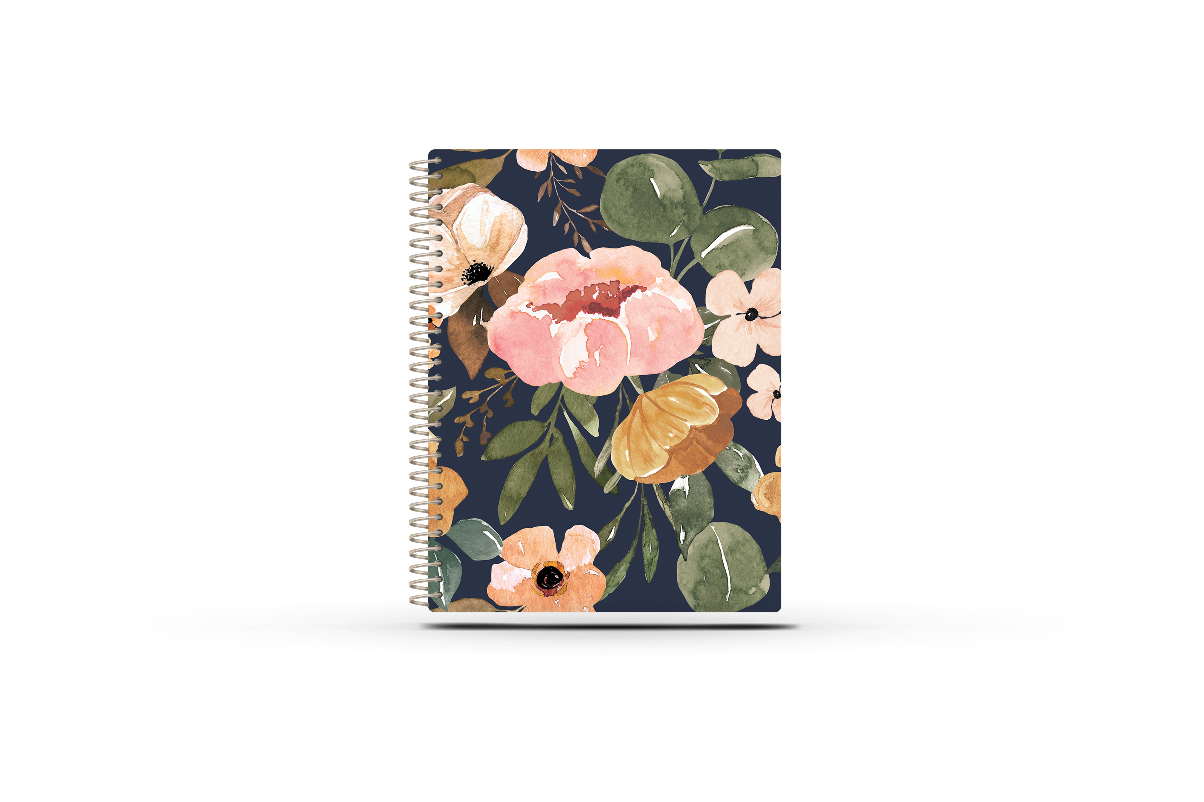 Sales Tracker Appointment Book - NAVY CHARLOTTE FLORAL