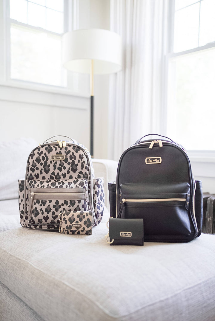 Leopard Itzy Mini Wallet™ Card Holder & Key Chain Charm