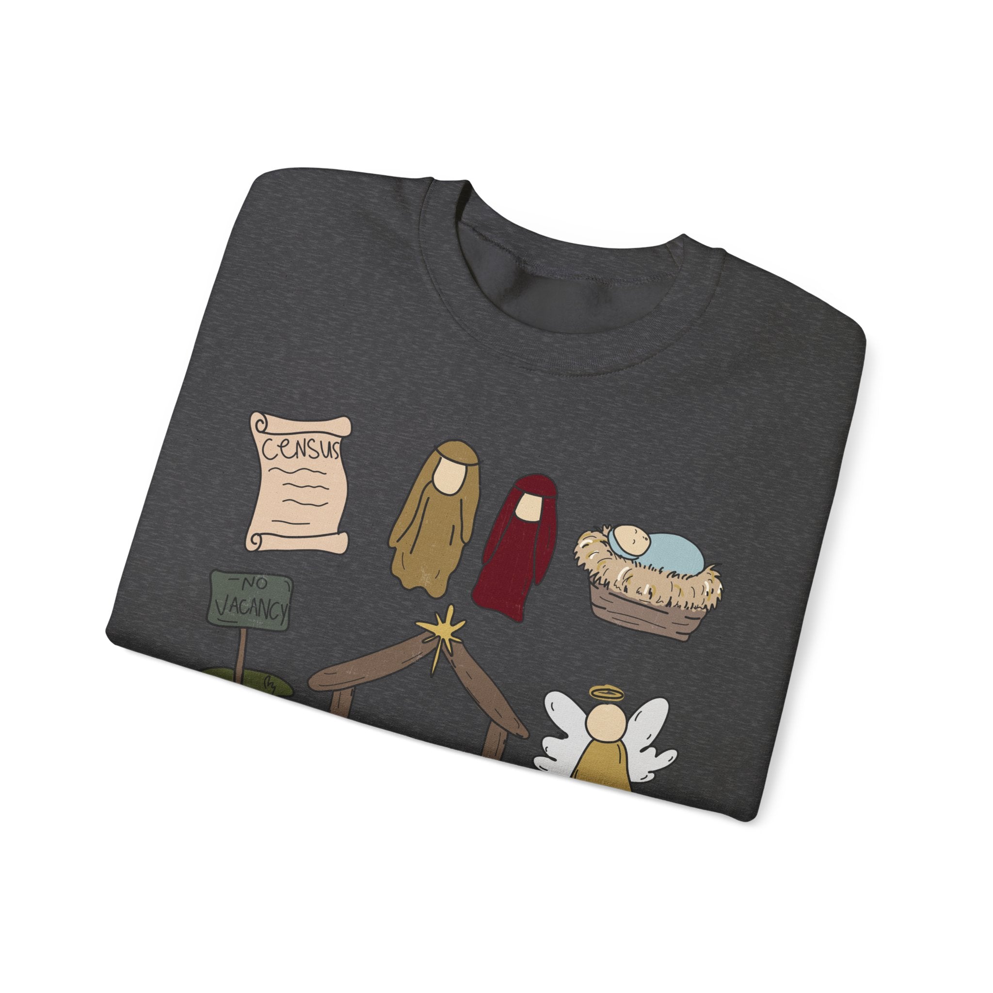 Gildan True Story Christmas Sweatshirt - Unisex Heavy Blend™ Crewneck