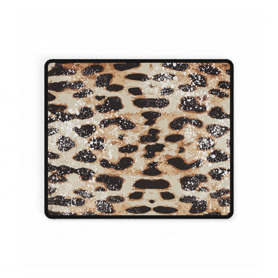 Desk Mat | DISTRESSED LEOPARD
