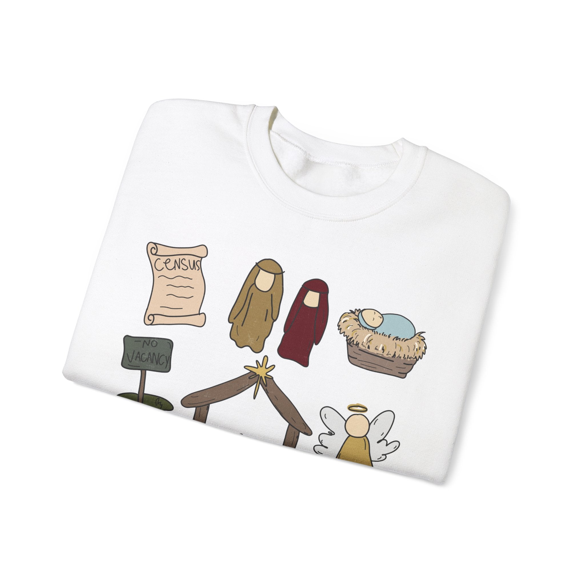 Gildan True Story Christmas Sweatshirt - Unisex Heavy Blend™ Crewneck