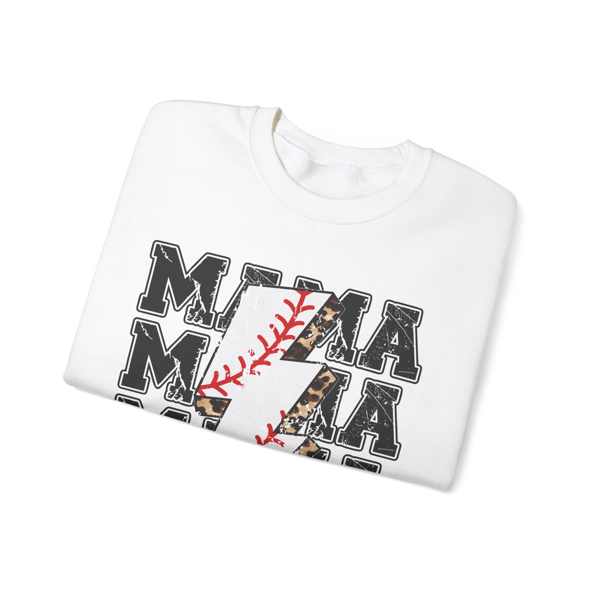 Baseball Mama Thunderbolt Sweatshirt