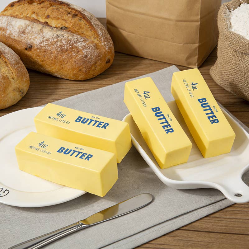 Squeeze Butter Shape Fidget Toy Squishy Toy