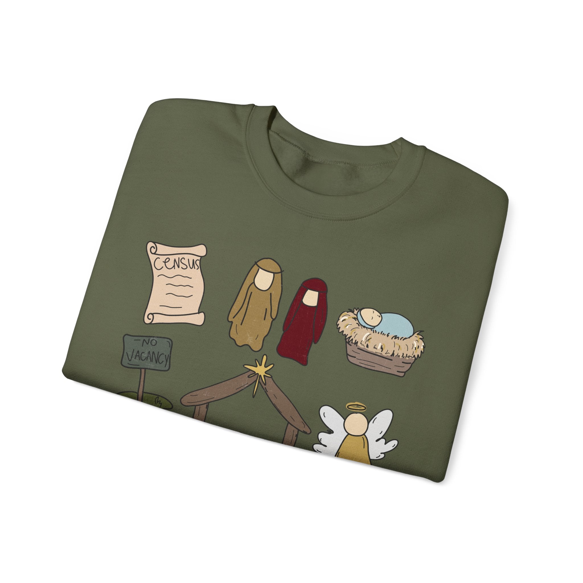 Gildan True Story Christmas Sweatshirt - Unisex Heavy Blend™ Crewneck