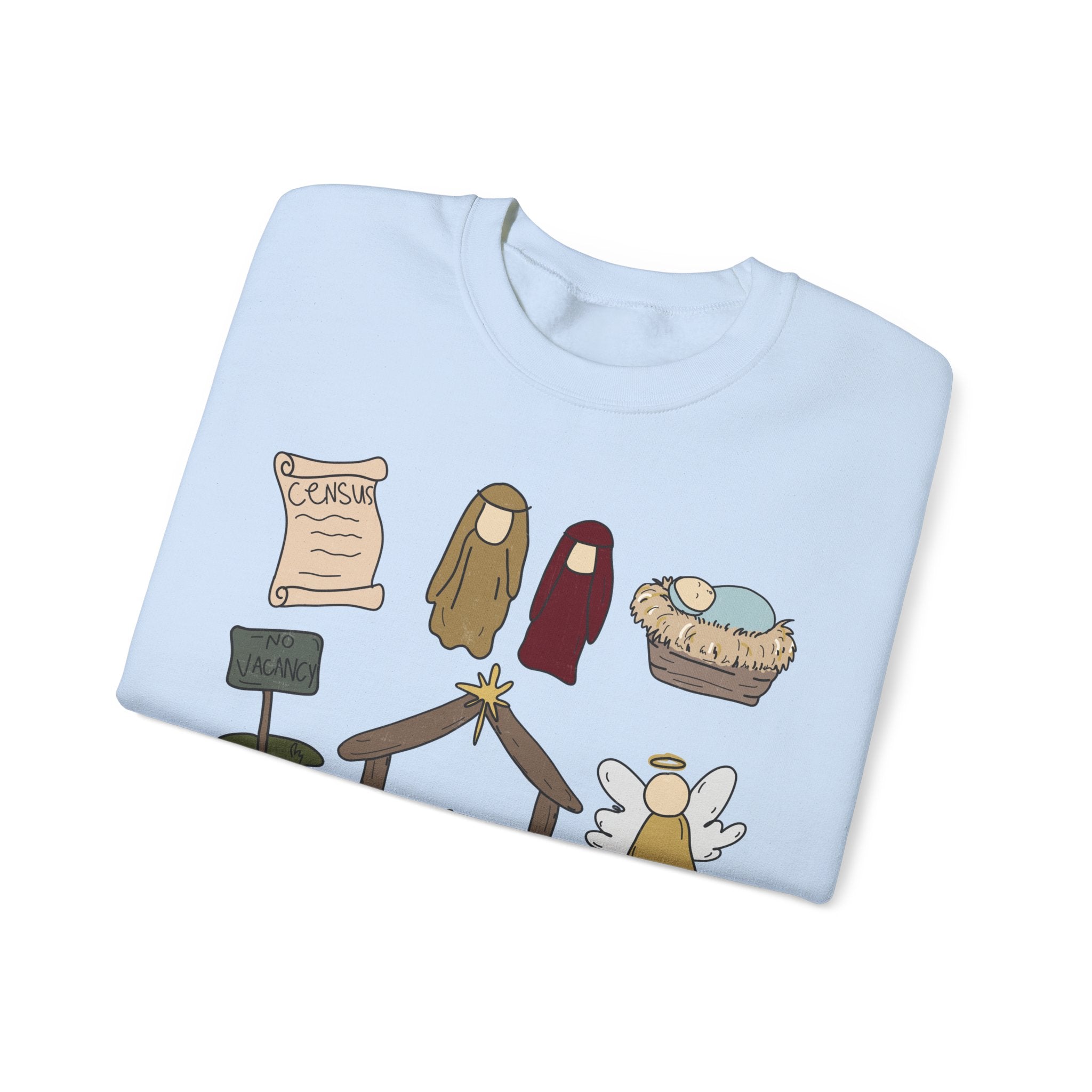 Gildan True Story Christmas Sweatshirt - Unisex Heavy Blend™ Crewneck