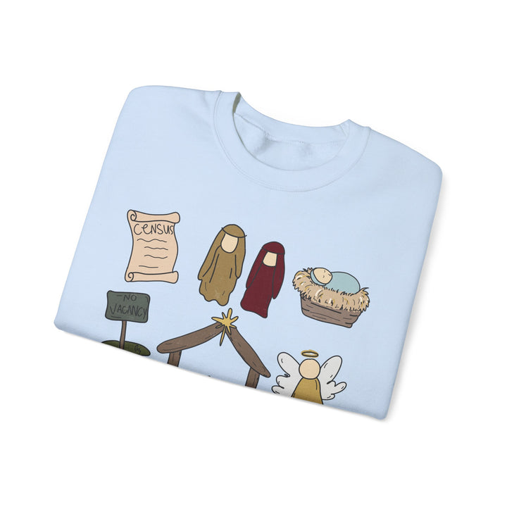 Gildan True Story Christmas Sweatshirt - Unisex Heavy Blend™ Crewneck
