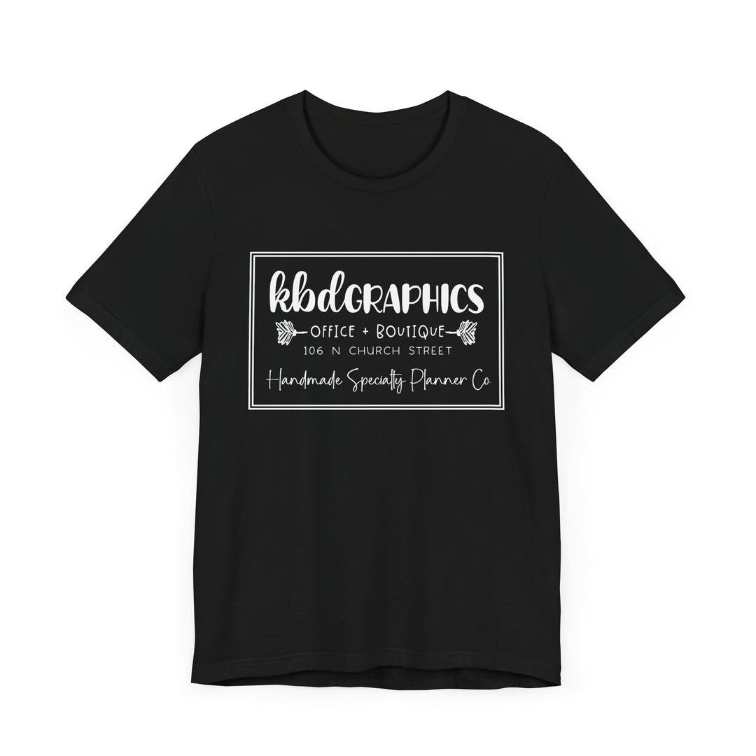 Unisex Jersey Short Sleeve Tee | KBD DOWNTOWN LOGO