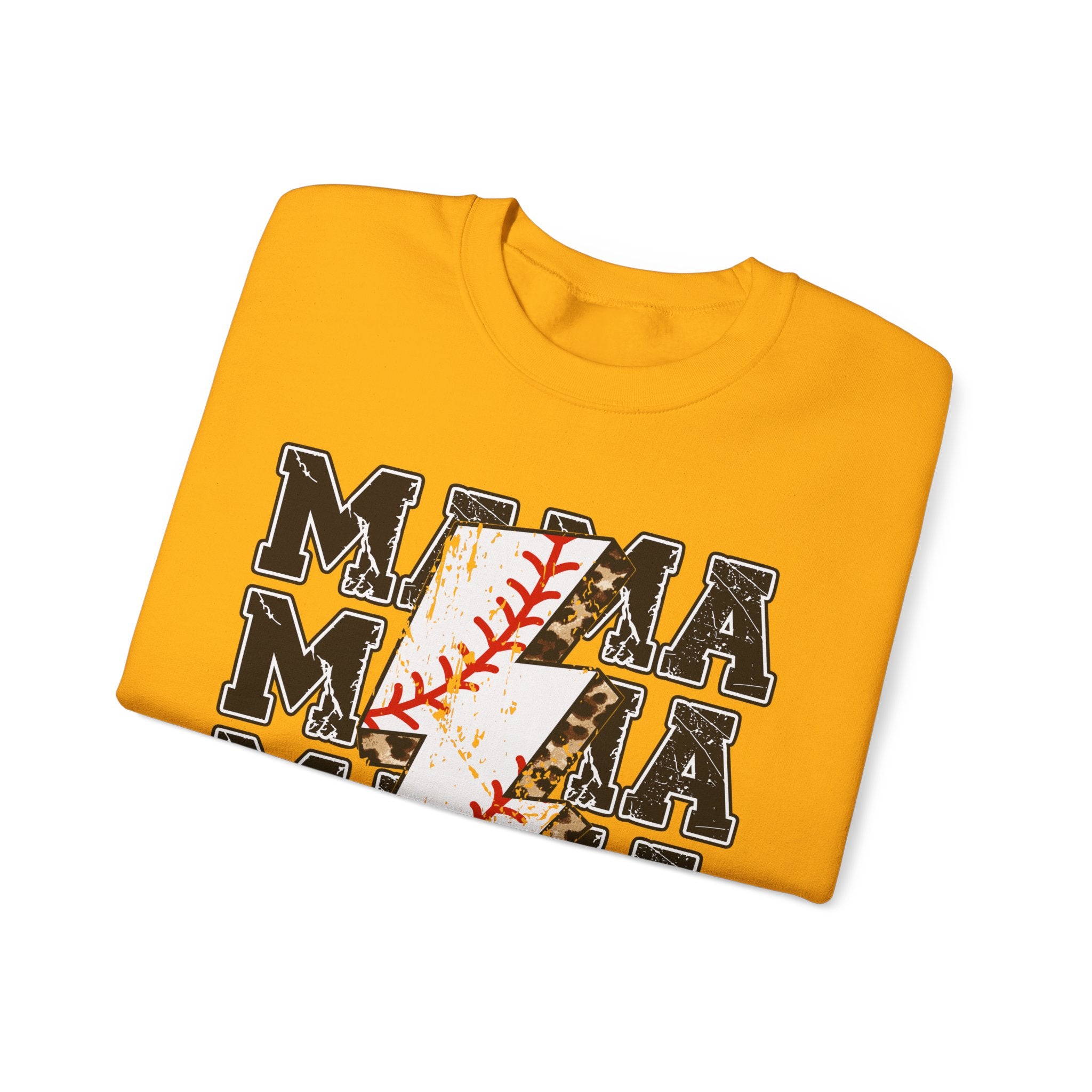 Baseball Mama Thunderbolt Sweatshirt