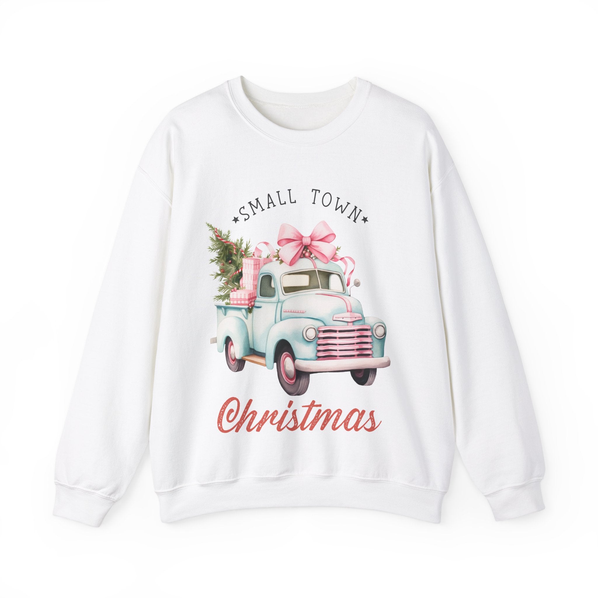 Gildan Small Town Christmas Unisex Heavy Blend™ Crewneck Sweatshirt