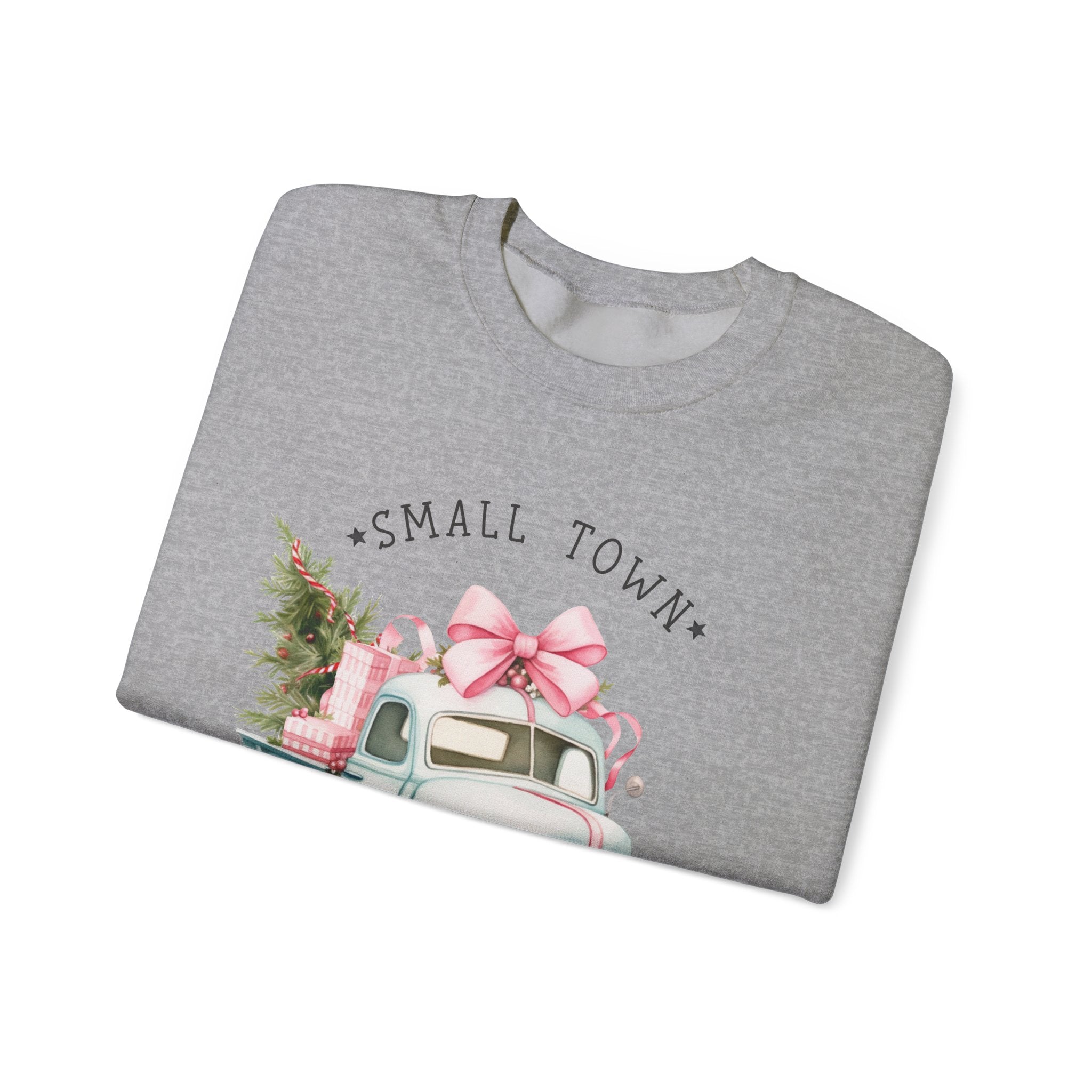 Gildan Small Town Christmas Unisex Heavy Blend™ Crewneck Sweatshirt