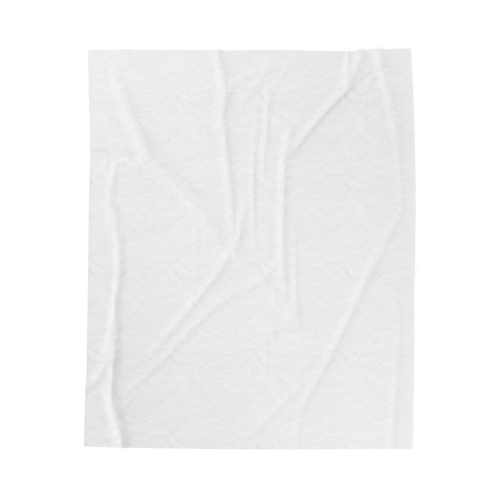 Velveteen Plush Blanket | LEOPARD KBD LOGO