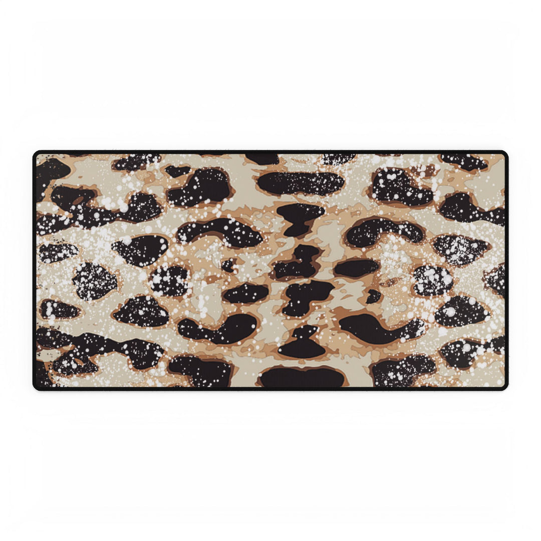 Desk Mat | DISTRESSED LEOPARD