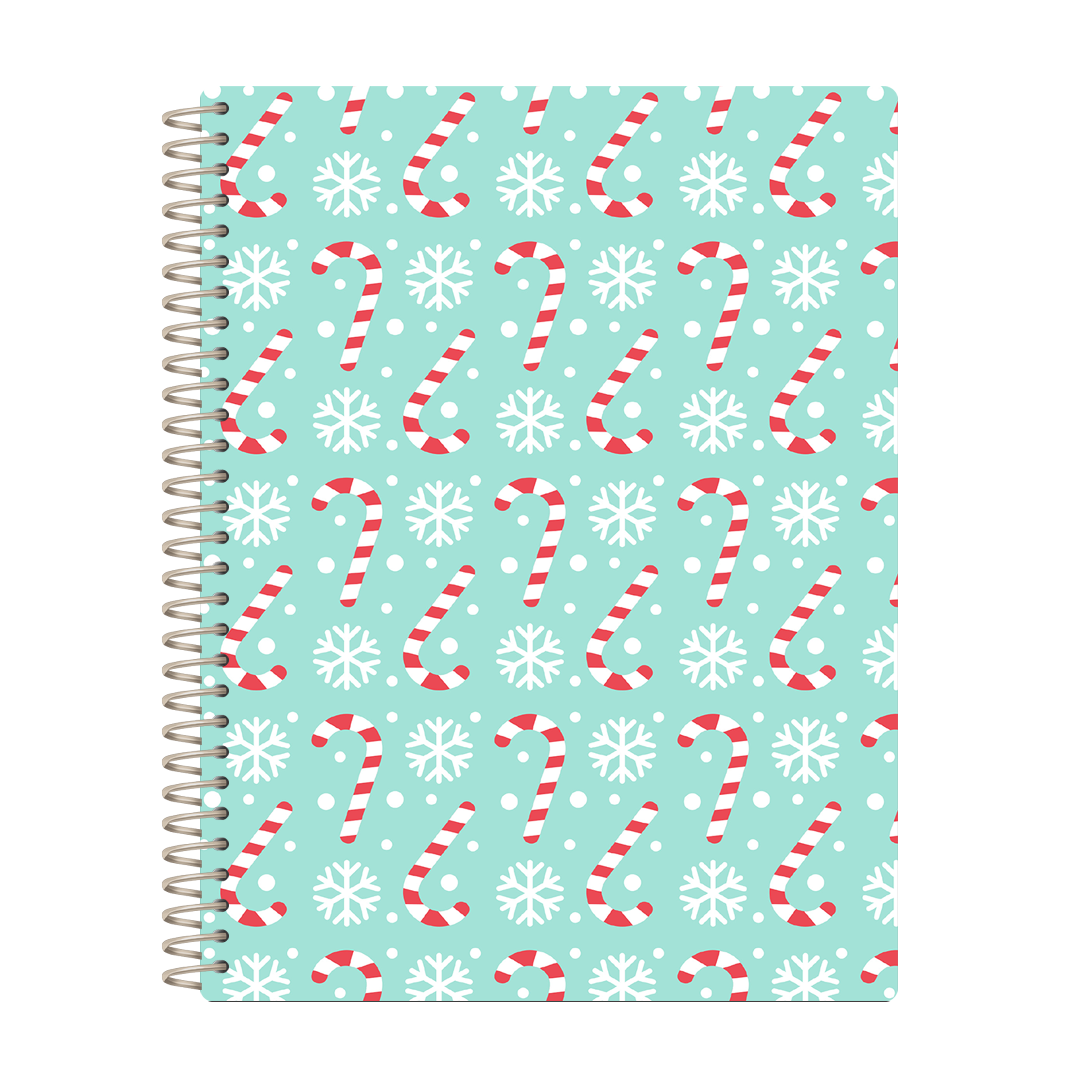 Christmas Colorbook 1 _ Teal Candy Canes