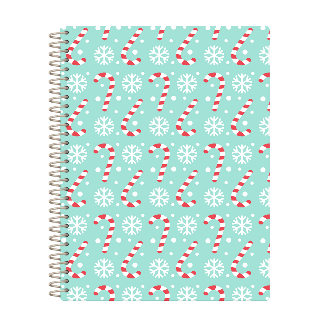 Christmas Colorbook 1 _ Teal Candy Canes