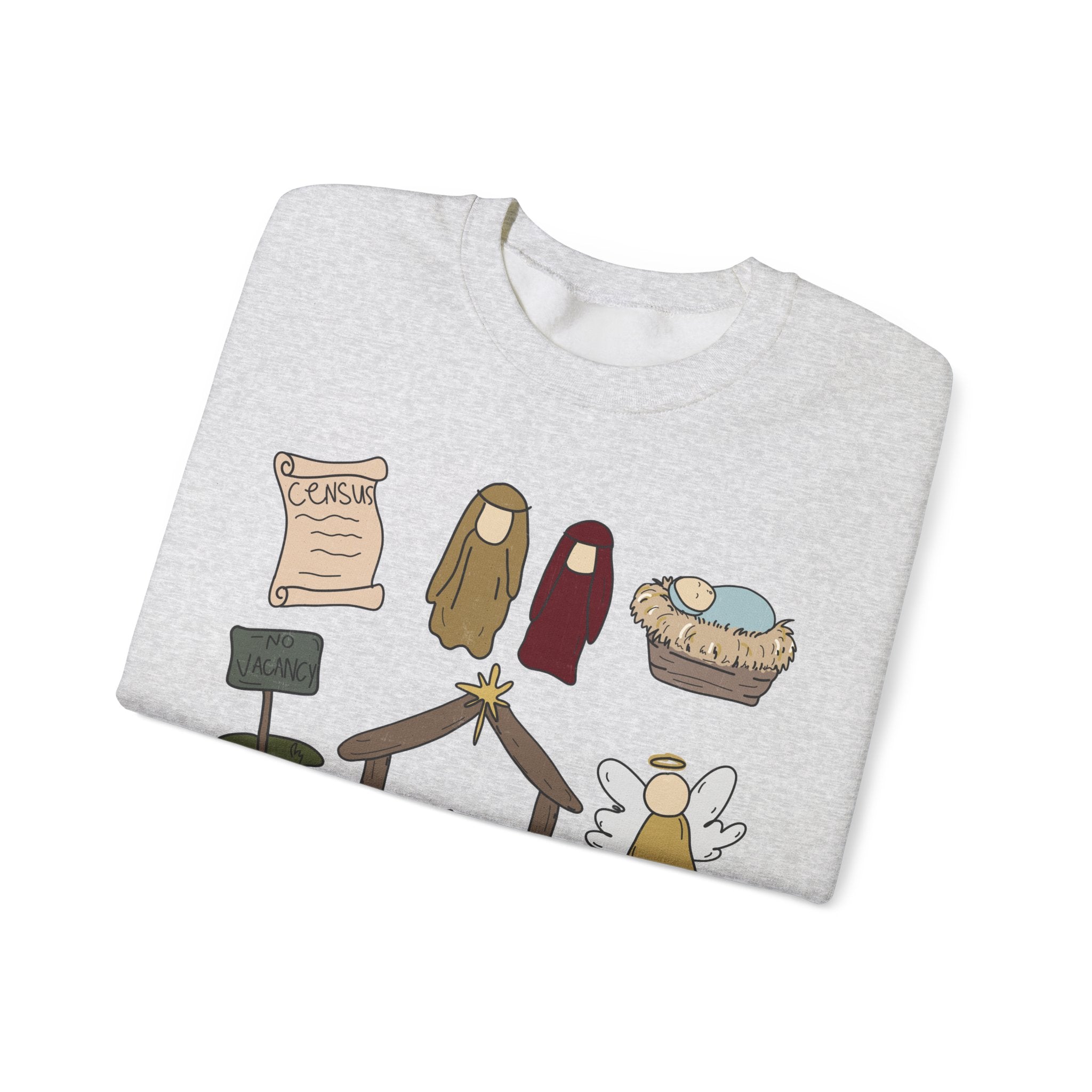 Gildan True Story Christmas Sweatshirt - Unisex Heavy Blend™ Crewneck