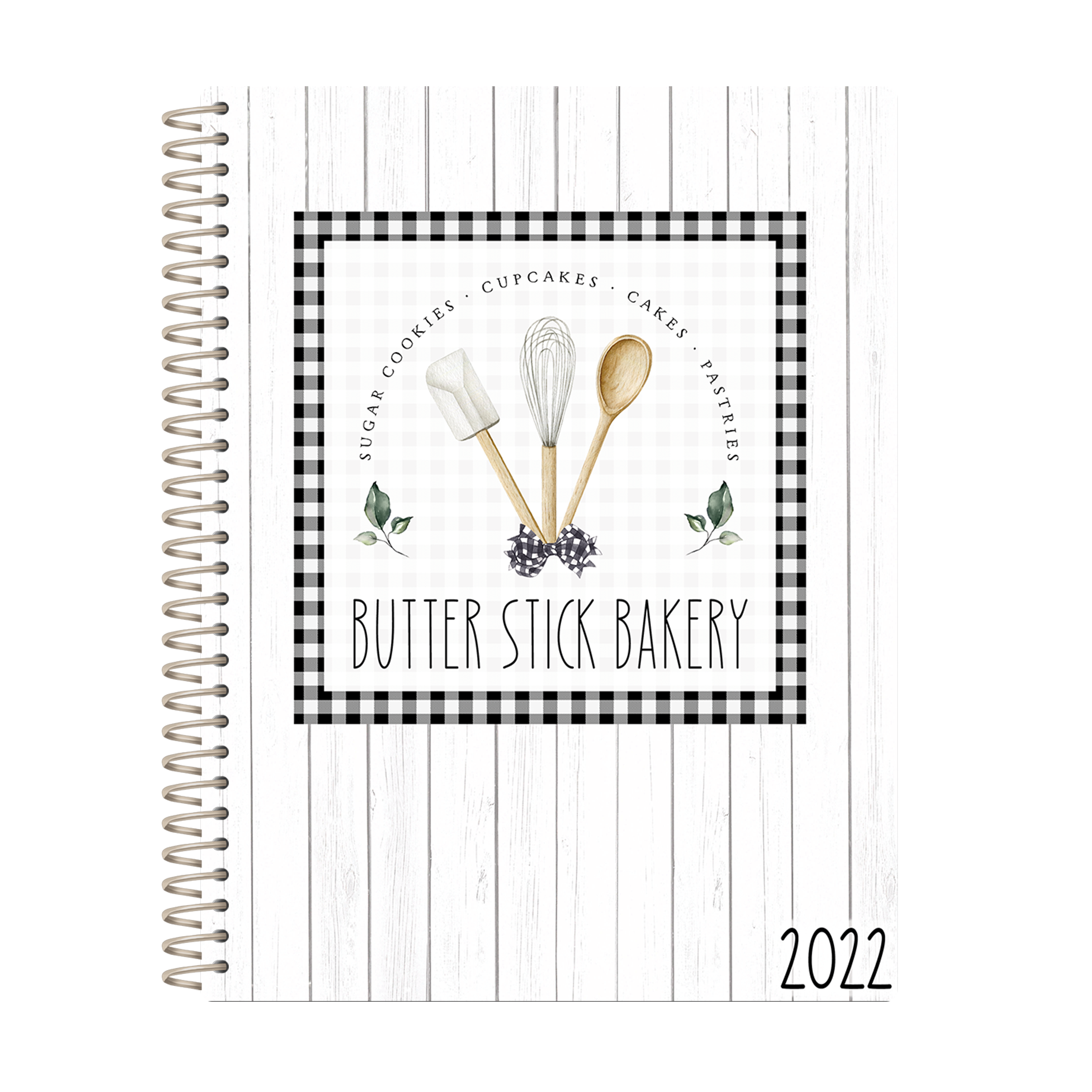 Cake Co. Sales Planner - BW BUFFALO PLAID