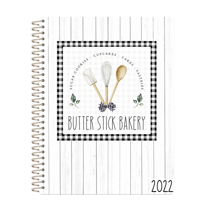 Cake Co. Sales Planner - BW BUFFALO PLAID