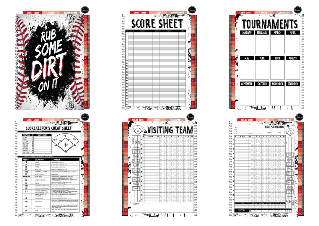 Digital Baseball Scorebook  - RUB SOME DIRT