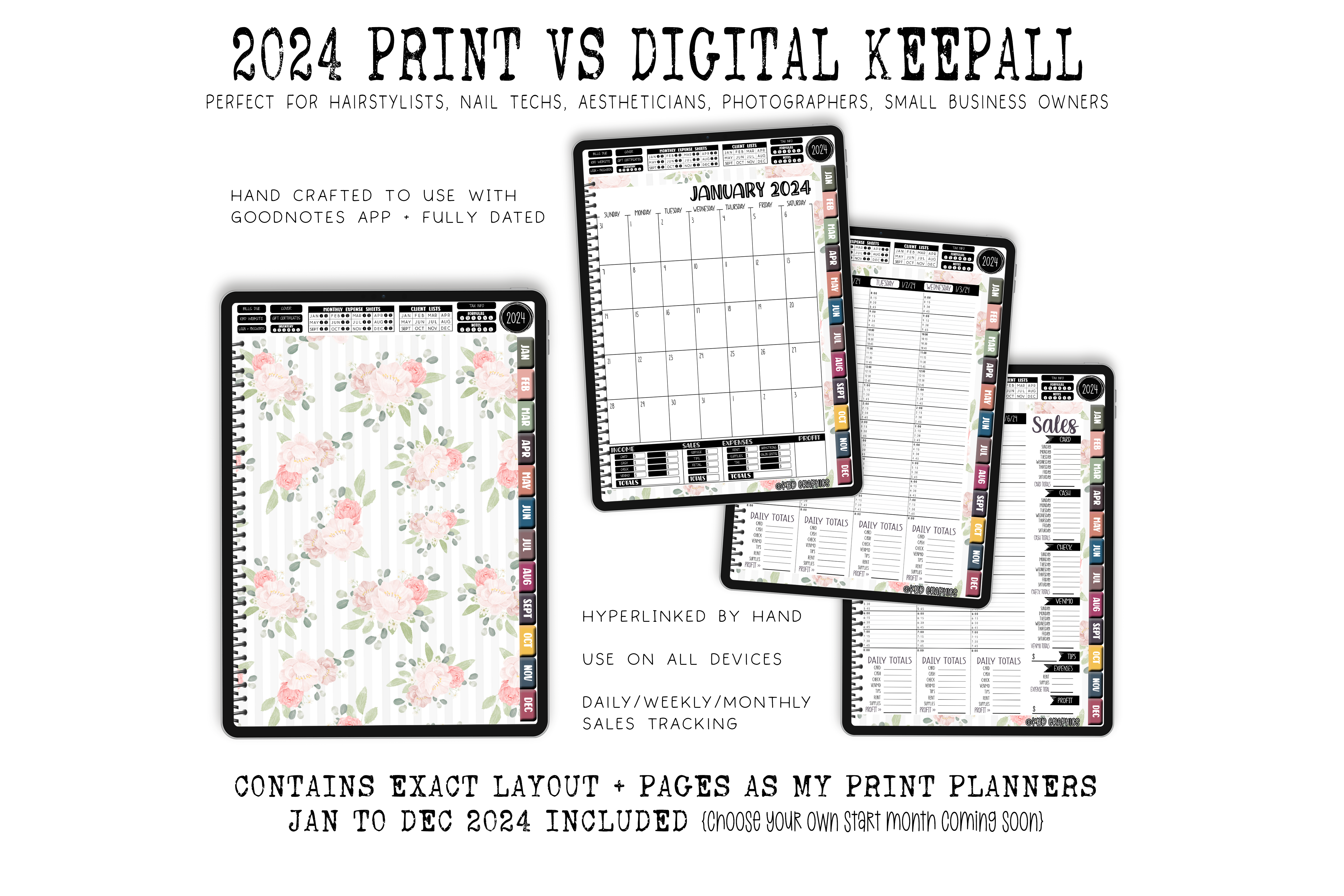 2024 Digital Keepall | BOHO FLORAL 2