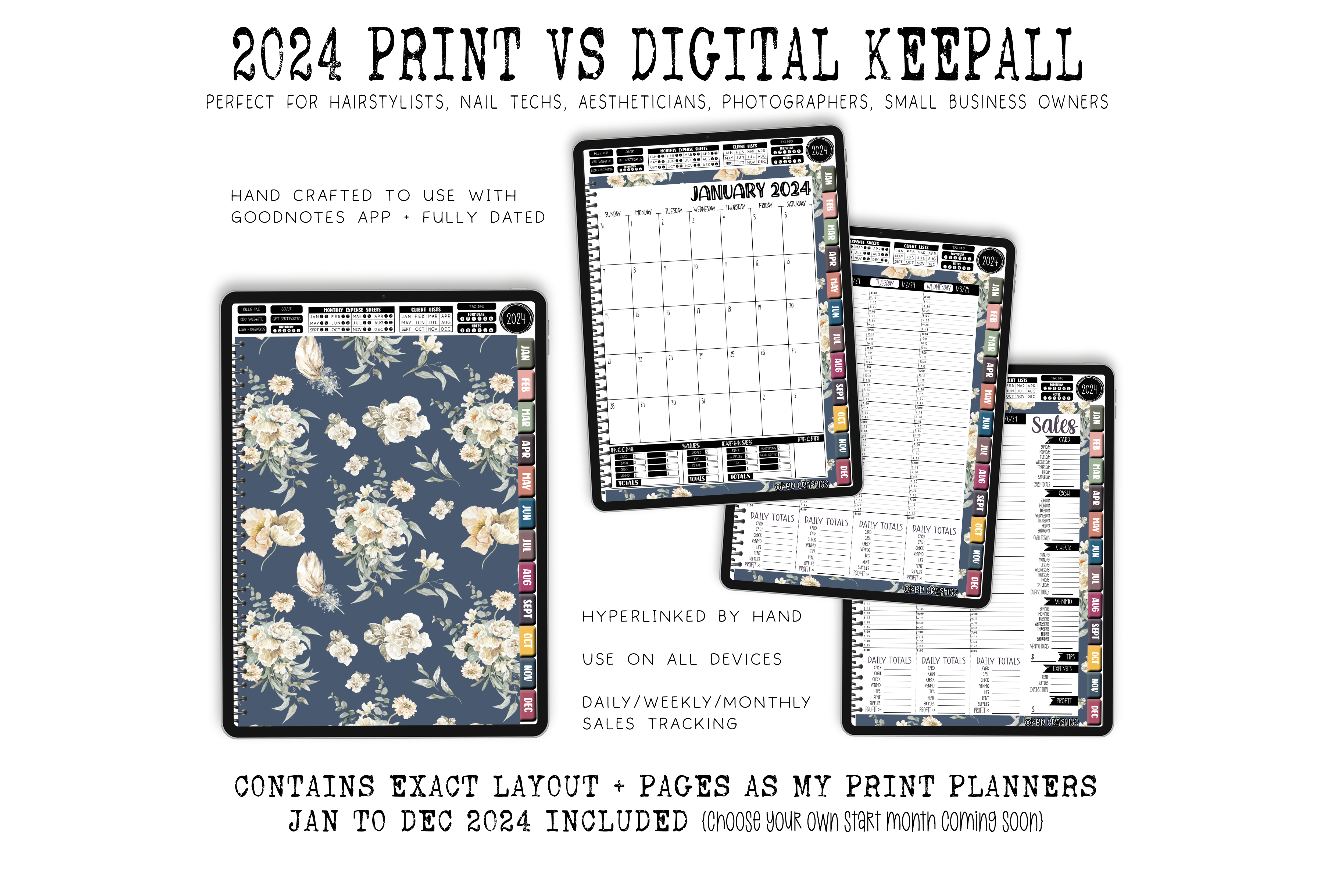 2024 Digital Keepall | BOHO FLORAL 1