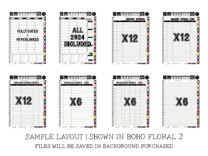 2024 Digital Keepall | BOHO FLORAL 7