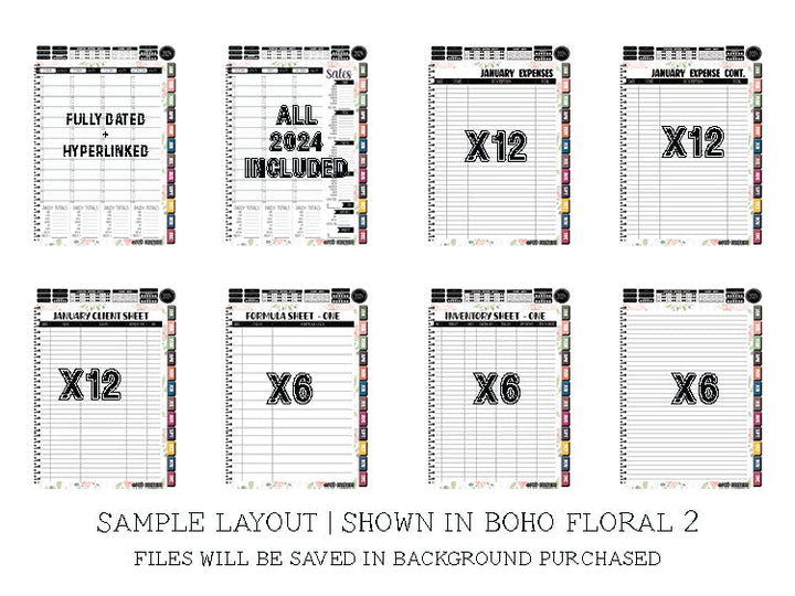 2024 Digital Keepall | BOHO FLORAL 5