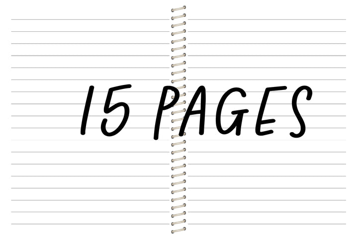 Cake Co. Sales Planner - BW BUFFALO PLAID