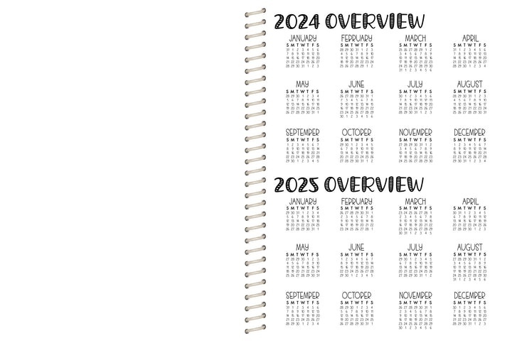 Cake Co. Sales Planner - AUTUMN NAVY FLORAL