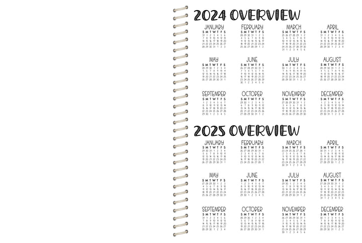 Cake Co. Sales Planner - AQUA SERAPE