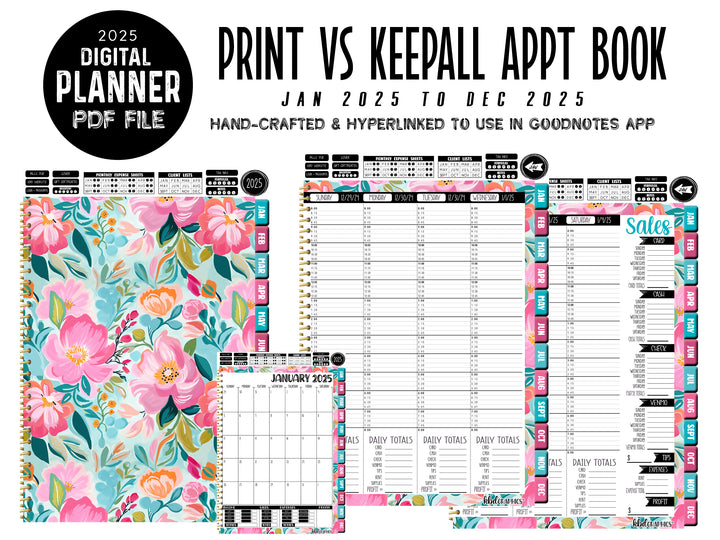 2025 Digital Keepall | SUMMER FLORAL