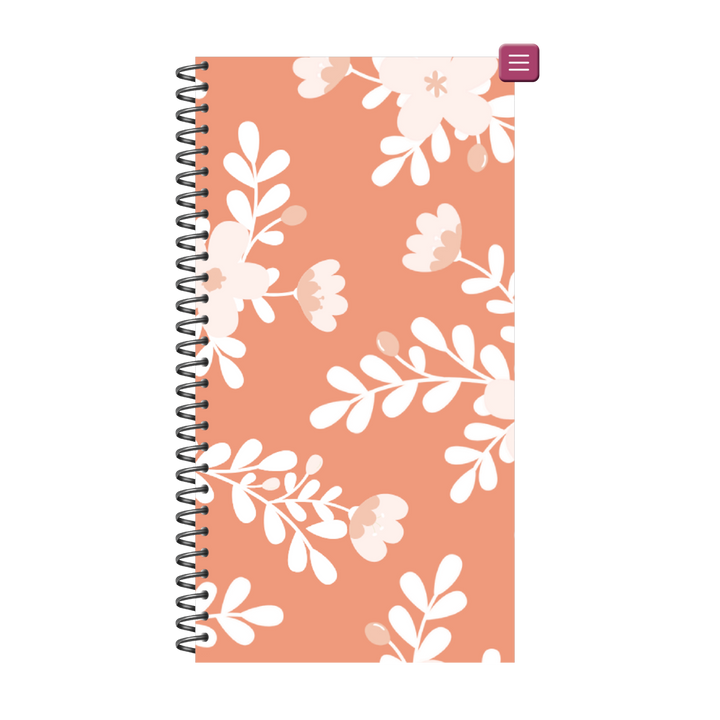 PhoneLife Interchangeable Digital Planner Cover | MIDNIGHT BOHO BLOSSOMS 2