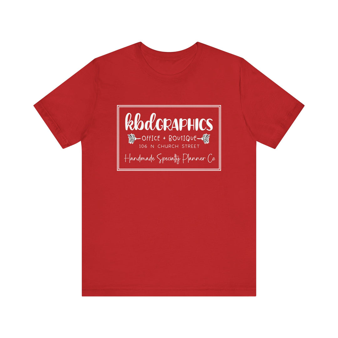 Unisex Jersey Short Sleeve Tee | KBD DOWNTOWN LOGO