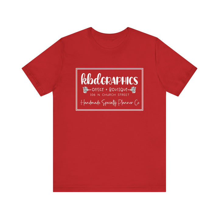 Unisex Jersey Short Sleeve Tee | KBD DOWNTOWN LOGO