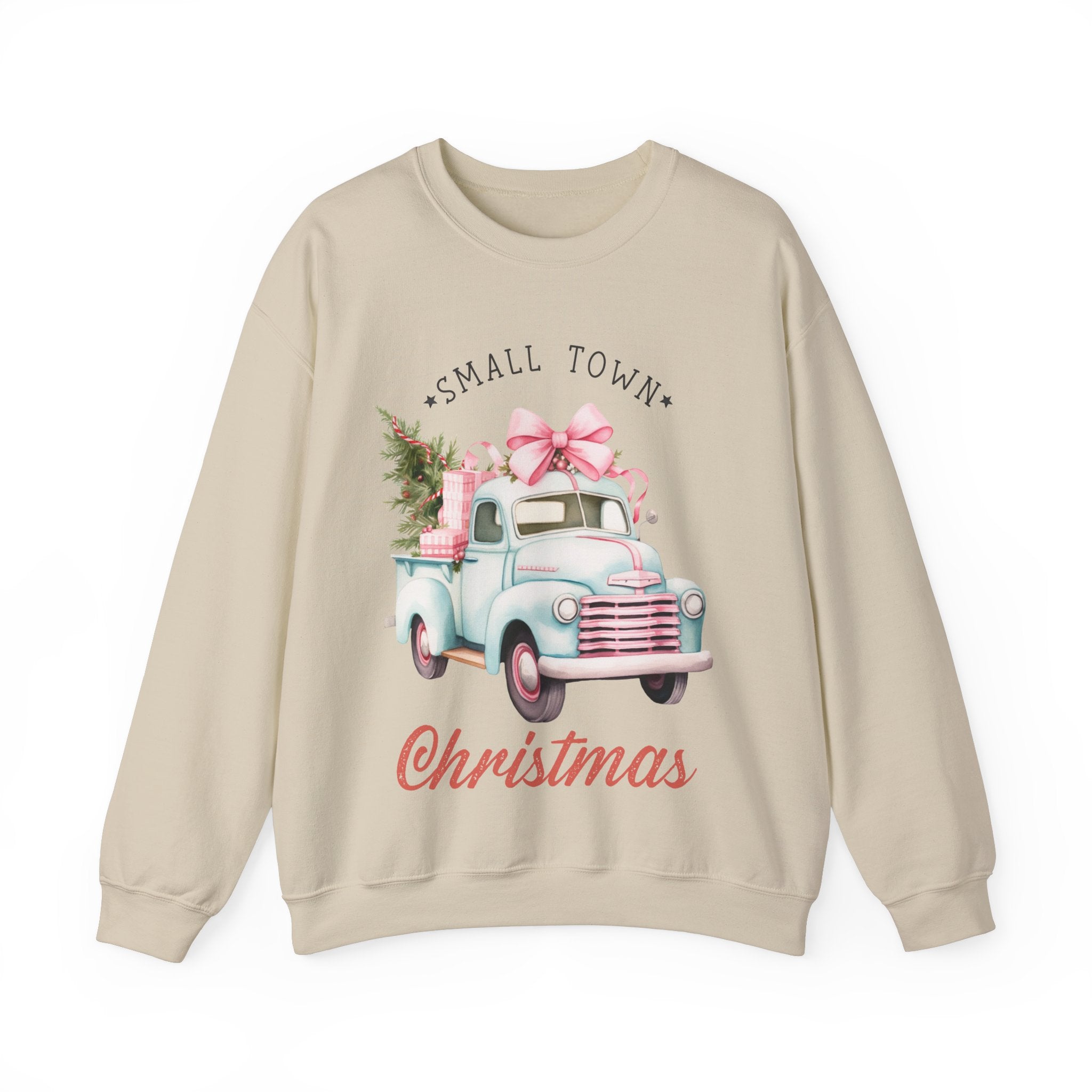 Gildan Small Town Christmas Unisex Heavy Blend™ Crewneck Sweatshirt