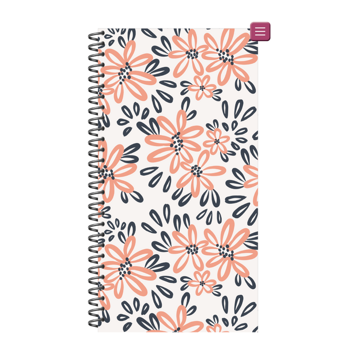 PhoneLife Interchangeable Digital Planner Cover | MIDNIGHT BOHO BLOSSOMS 3