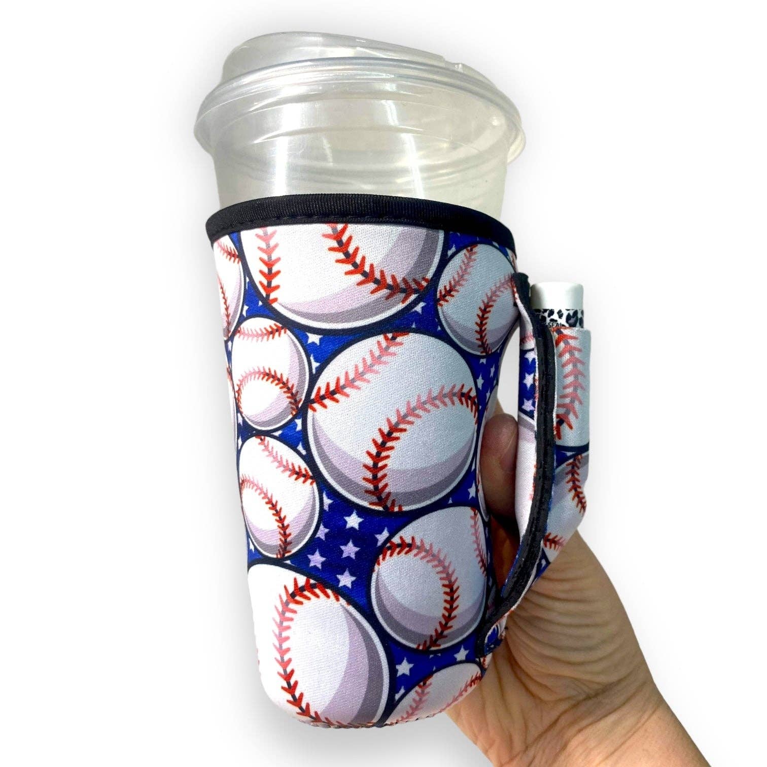 Baseball Stars 16oz PINT Glass / Medium Fountain Drinks and Hot Coffee Handlers™