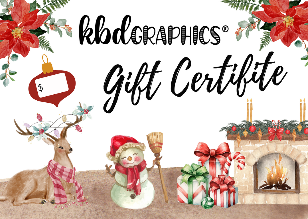 KBD Graphics In Store Gift Card