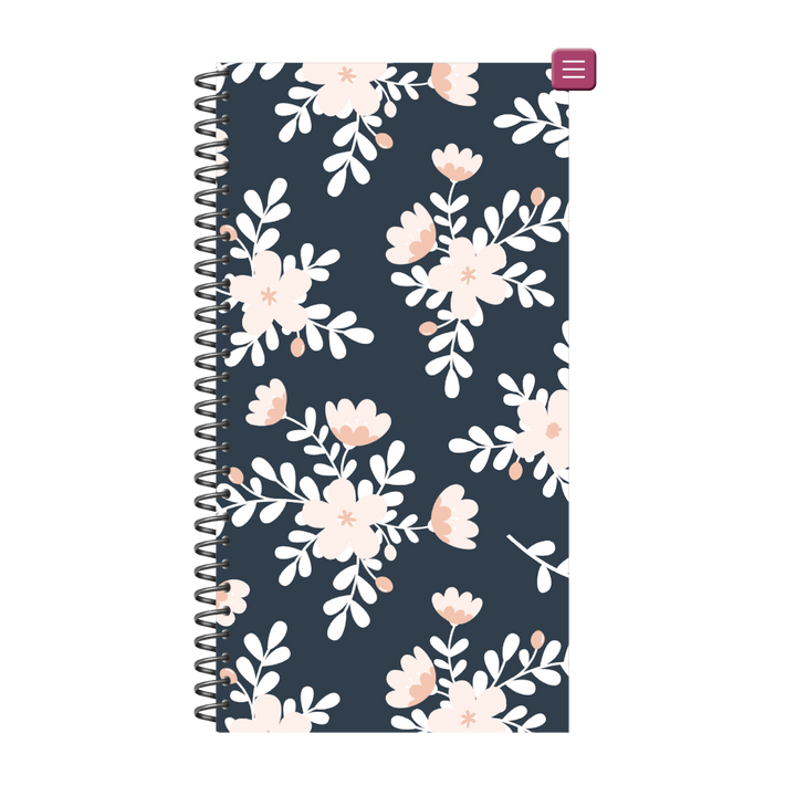 PhoneLife Interchangeable Digital Planner Cover | MIDNIGHT BOHO BLOSSOMS 4