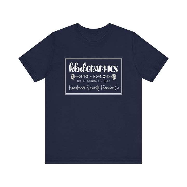 Unisex Jersey Short Sleeve Tee | KBD DOWNTOWN LOGO