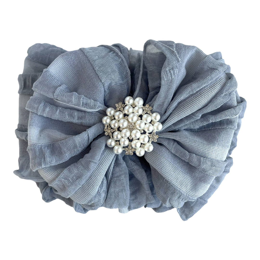 Pearl Ruffled Rockin Royalty Headband