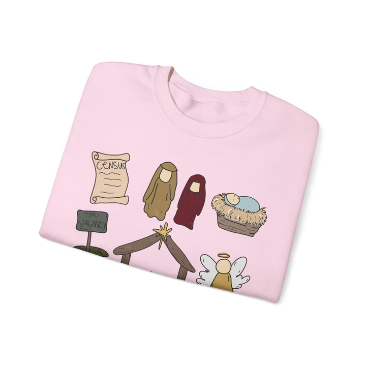 Gildan True Story Christmas Sweatshirt - Unisex Heavy Blend™ Crewneck