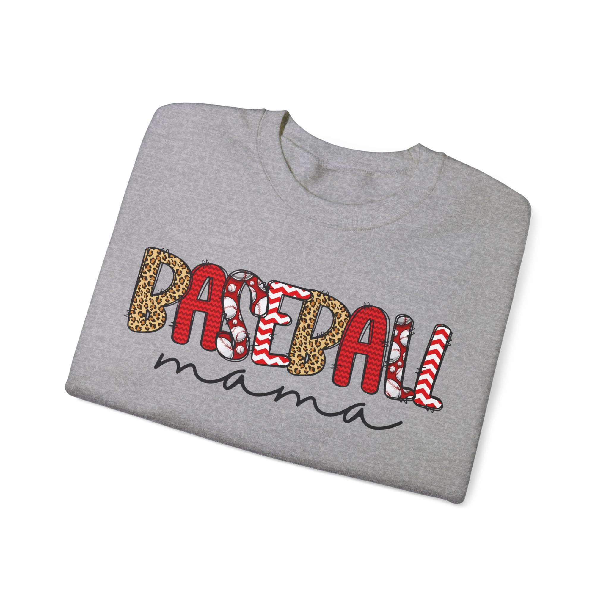 Unisex Heavy Blend™ Crewneck Sweatshirt | Baseball Mom 3